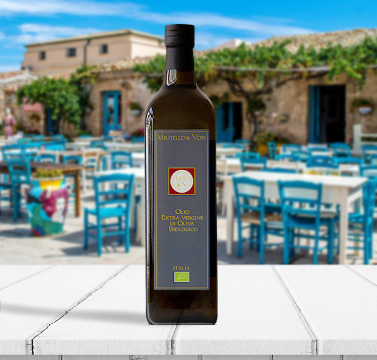 Militello & Voss OLIO EXTRA VERGINE DI OLIVA Bio - 1,0 L