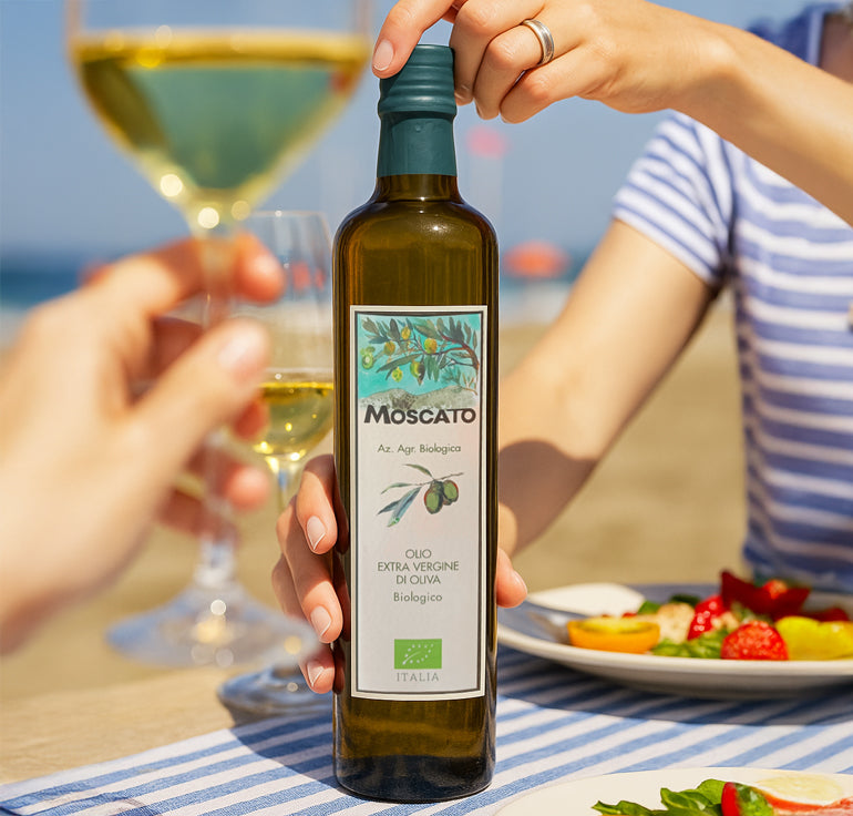 Moscato OLIO EXTRA VERGINE DI OLIVA Bio - 1,0 L